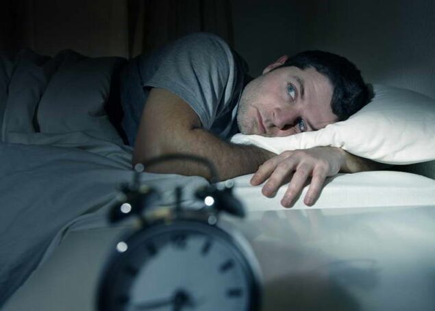безсъние като симптом на глисти в тялото